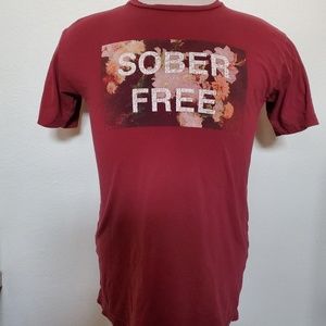 "Sober Free" T-shirt Size Small